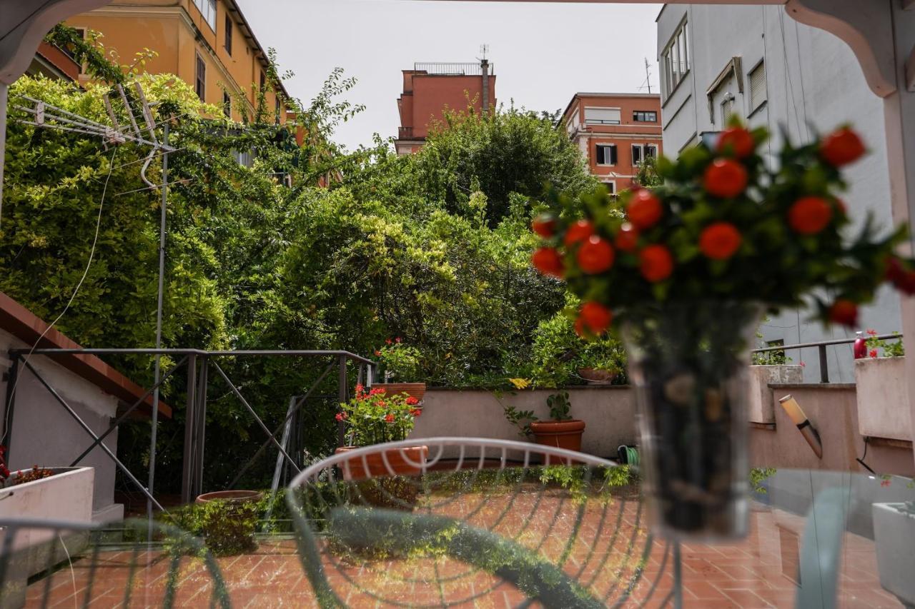 로마 Stunning Terrace Vatican City 아파트 외부 사진